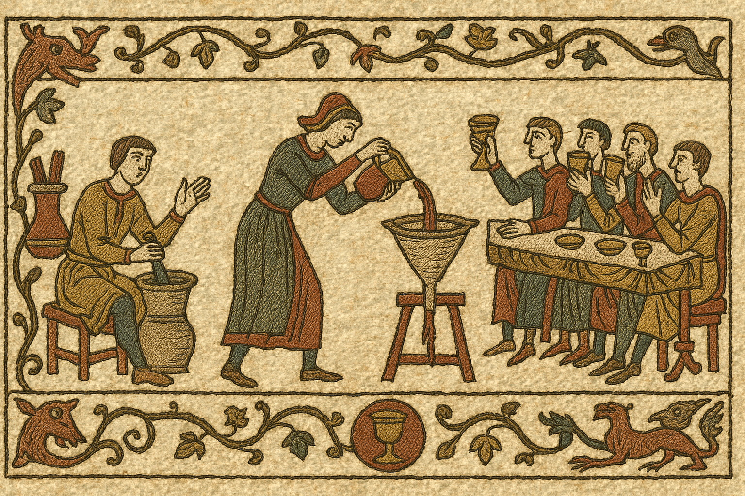 L’Hypocras : Le Breuvage Épicé des Banquets Médiévaux