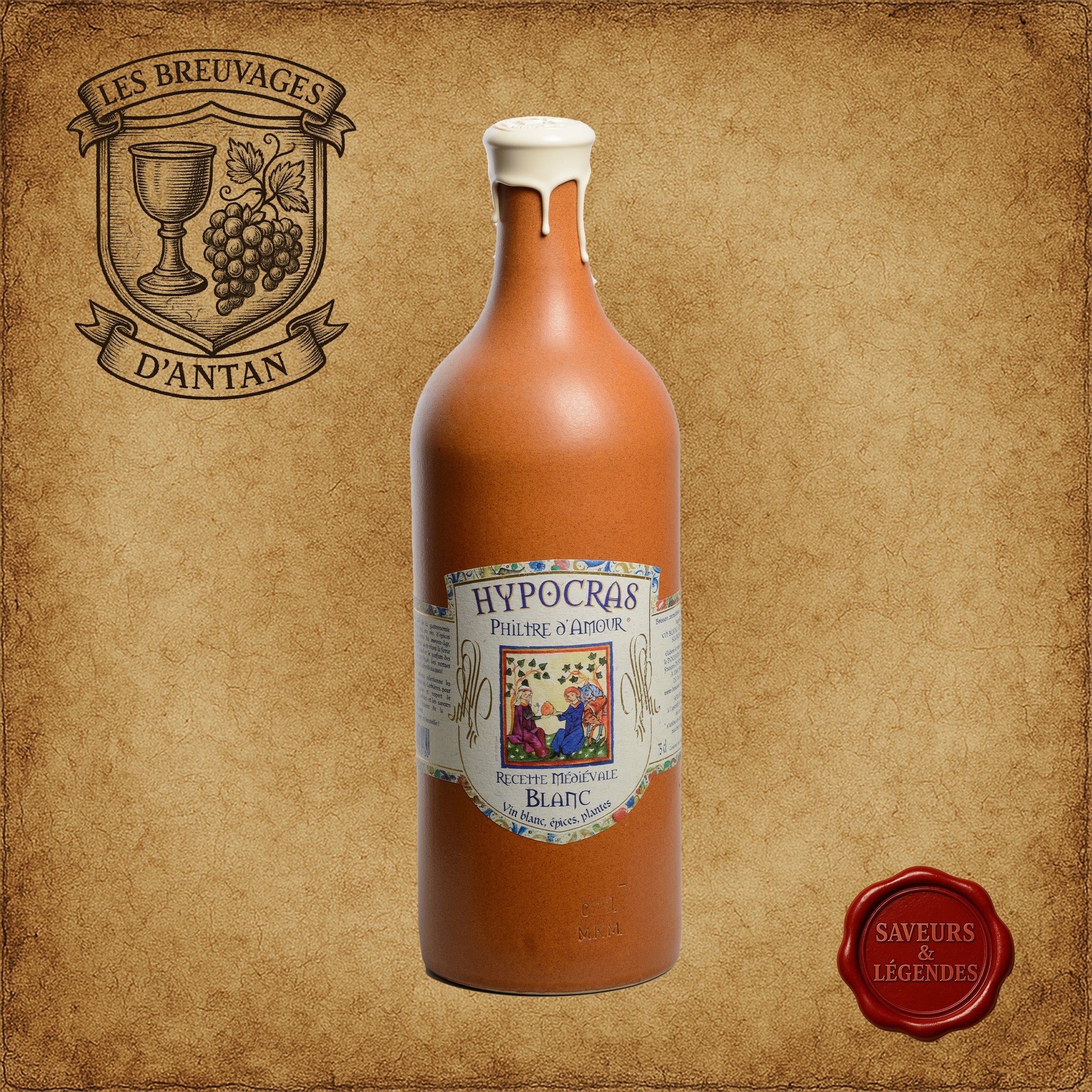 Hypocras "Philtre d'Amour" Blanc