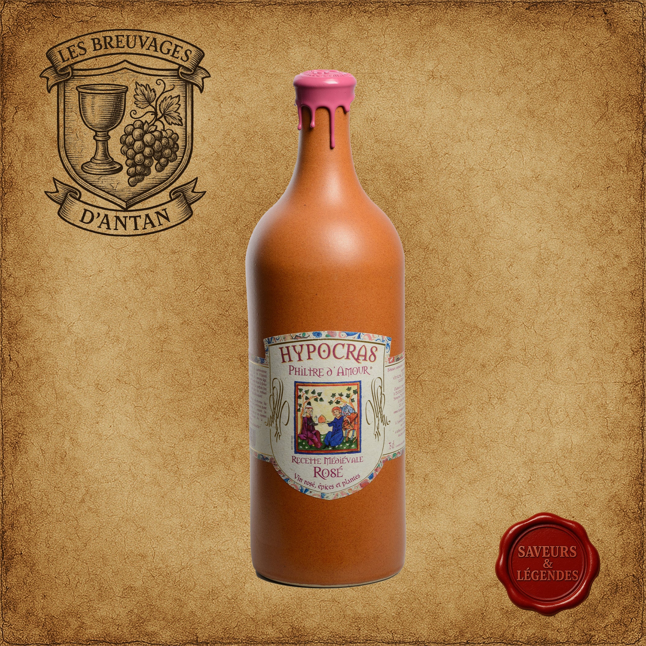 Hypocras "Philtre d'Amour" Rosé