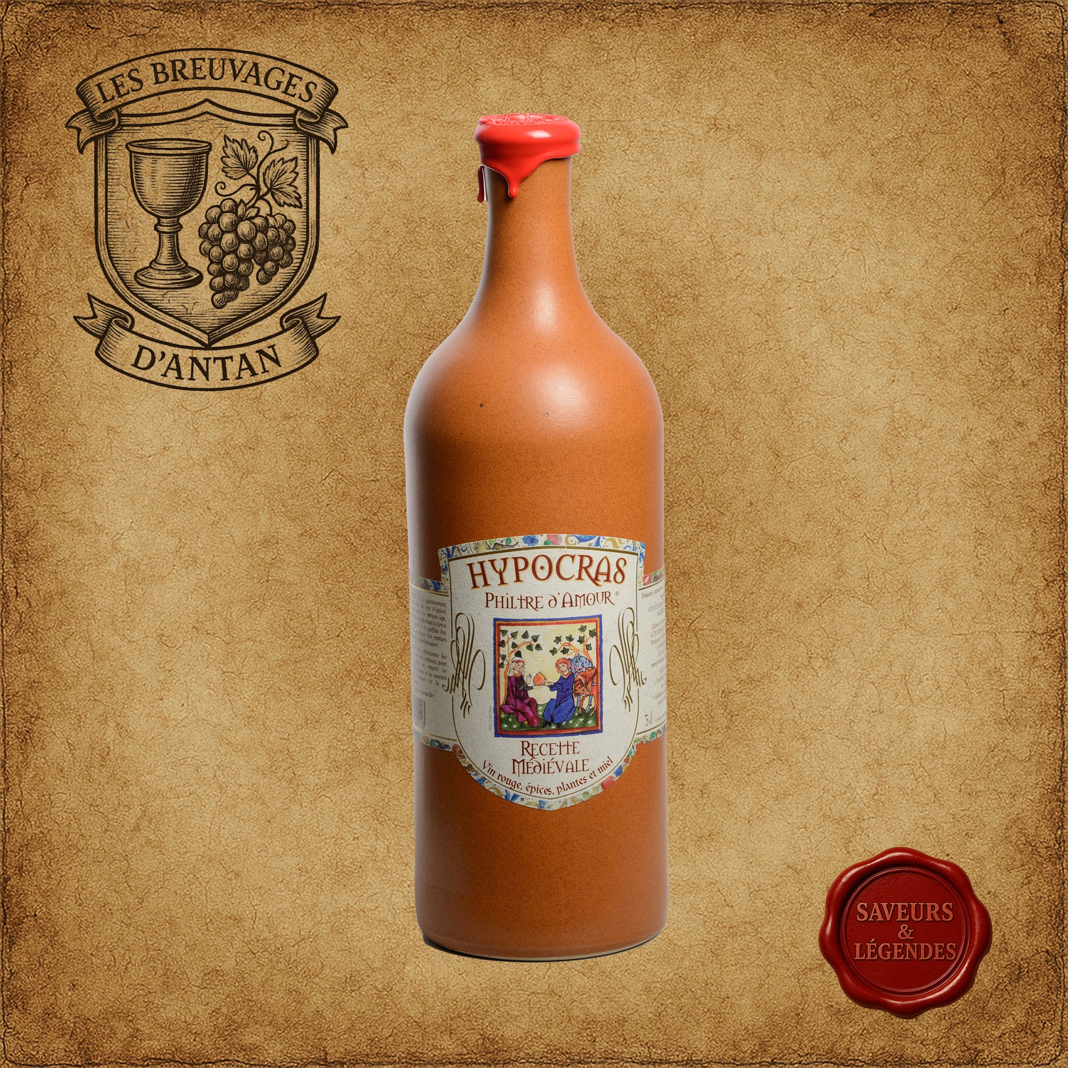 Hypocras "Philtre d'Amour" Rouge